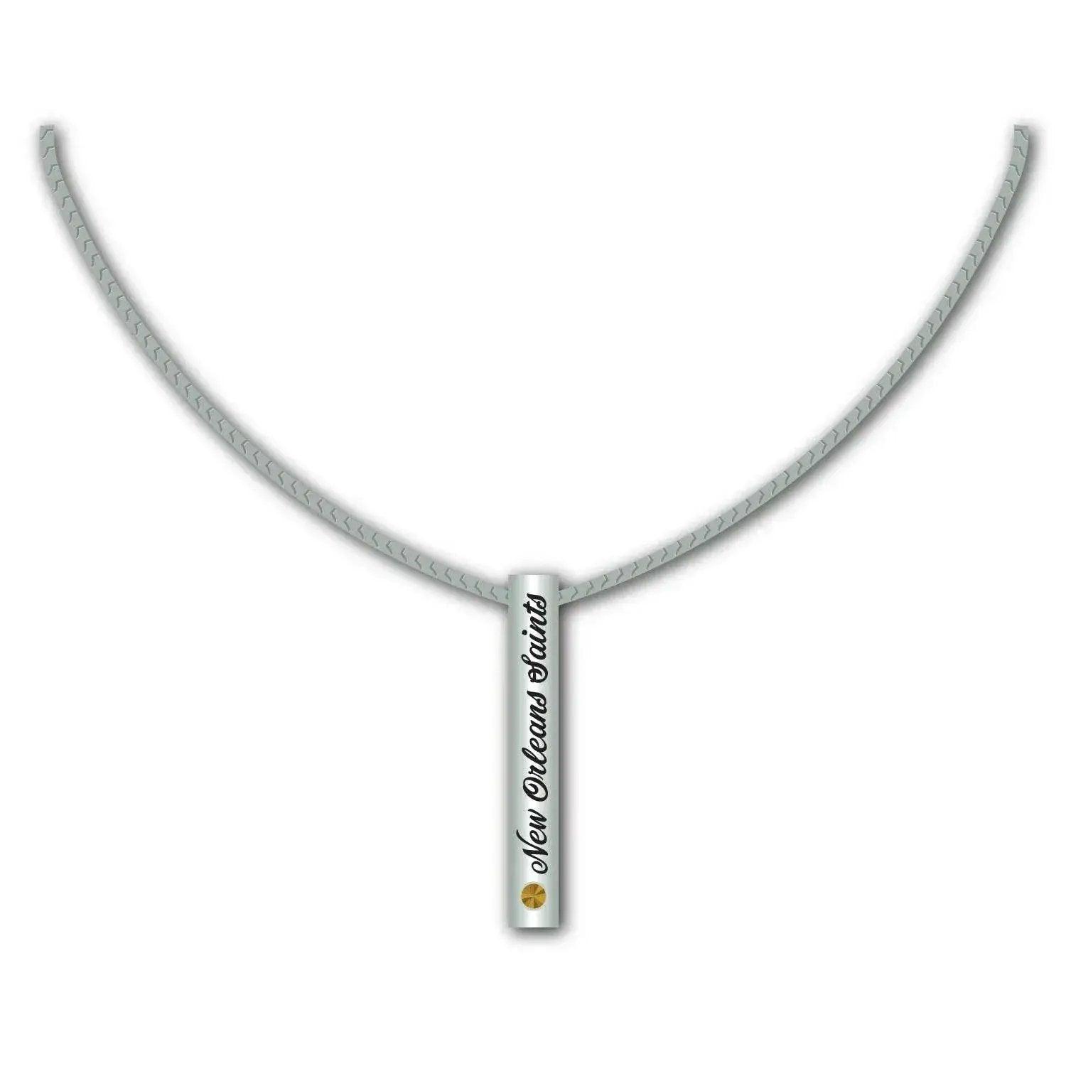  New Orleans Saints Silver Bar Necklace Pendant For Fans -  ToylandEU™