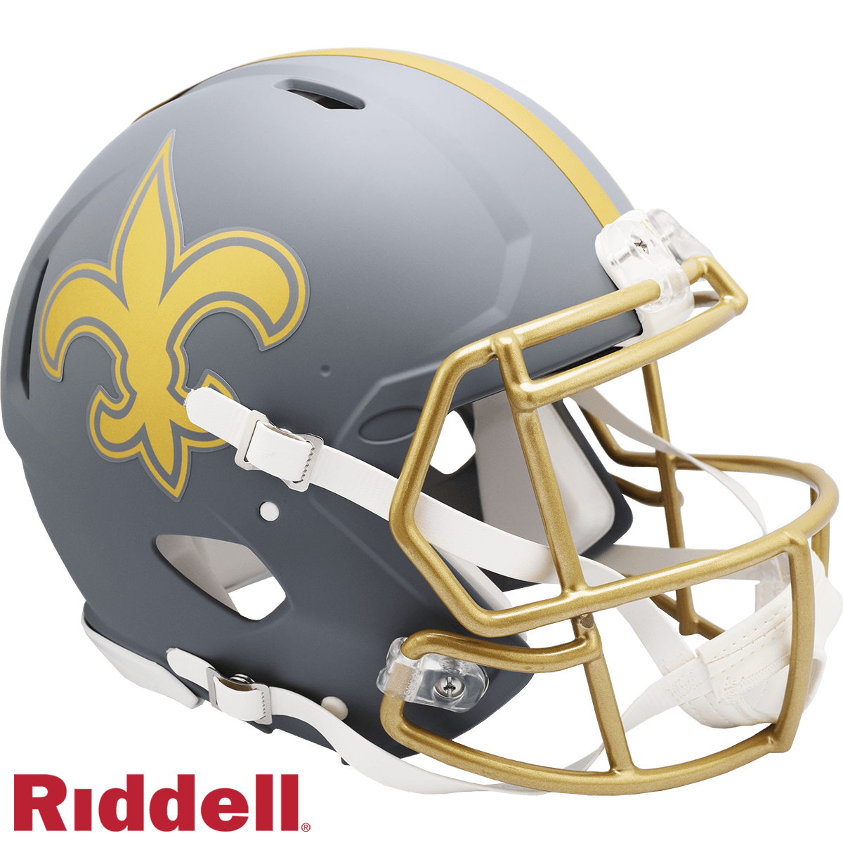 New Orleans Saints Slate Collection Riddell Size Helmet - ToylandEU