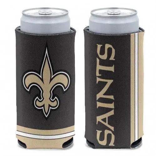 New Orleans Saints Slim Can Cooler Foam Imprinted USA Made - ToylandEU