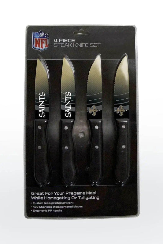  New Orleans Saints Steak Knife Set 4 Pack Premium Edition -  ToylandEU™