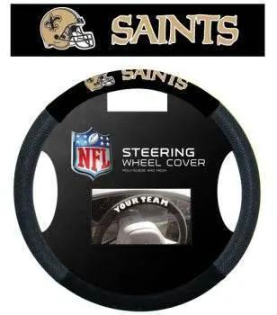  New Orleans Saints Steering Wheel Cover Mesh Style CO -  ToylandEU™