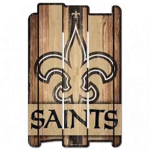  New Orleans Saints Wood Fence Sign 11x17 Made in USA -  ToylandEU™