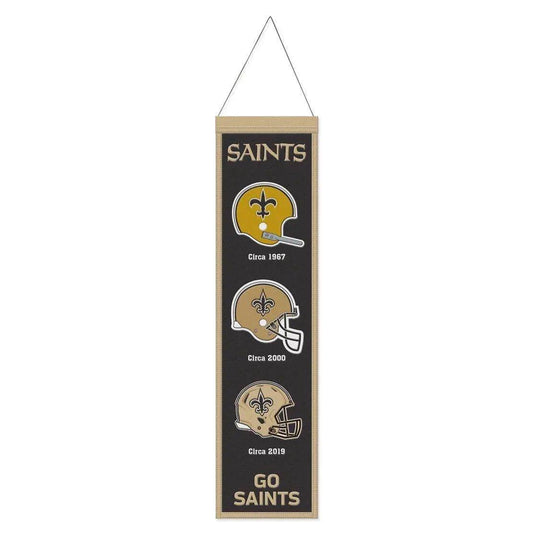  New Orleans Saints Wool Banner 8x32 Evolution Design -  ToylandEU™