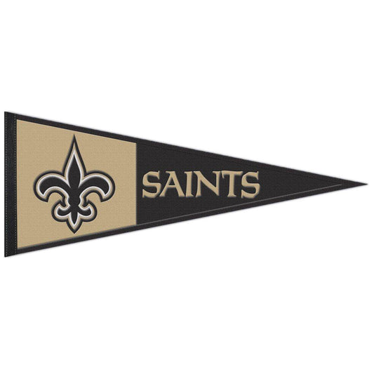 New Orleans Saints Wool Pennant 13x32 Inches Wincraft - ToylandEU