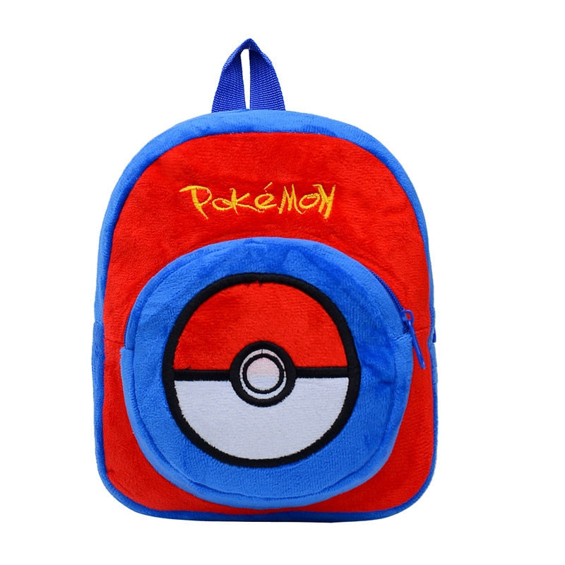 Pikachu and Spiderman Plush Backpack for Children - ToylandEU