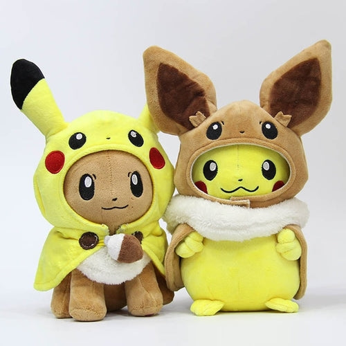 New Pokemon Plush Toys 30cm Height Cute Pikachu And Eevee Plush Doll ToylandEU.com Toyland EU