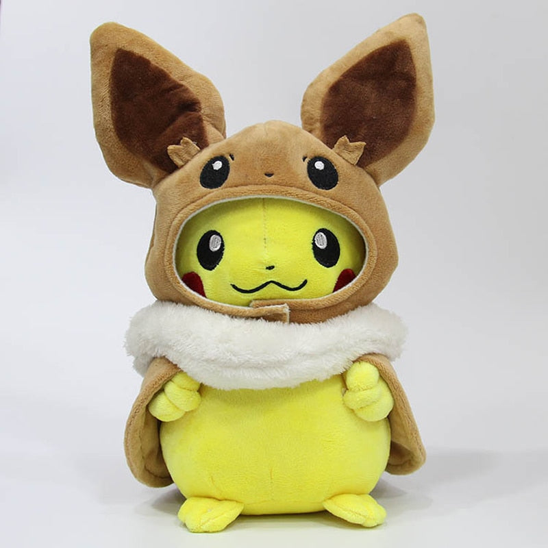 New Pokemon Plush Toys 30cm Height Cute Pikachu And Eevee Plush Doll - ToylandEU