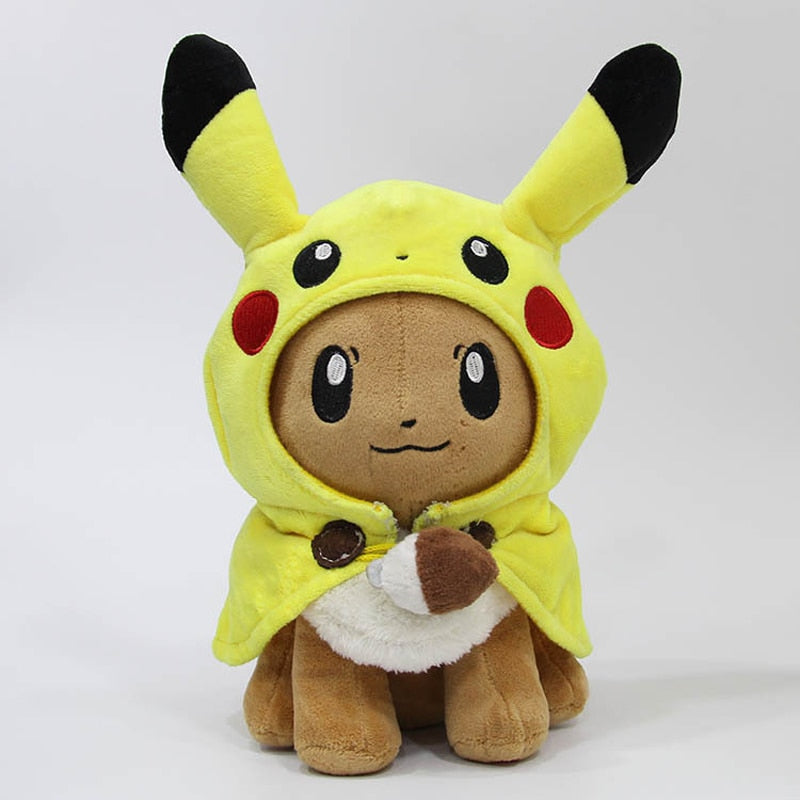 New Pokemon Plush Toys 30cm Height Cute Pikachu And Eevee Plush Doll - ToylandEU