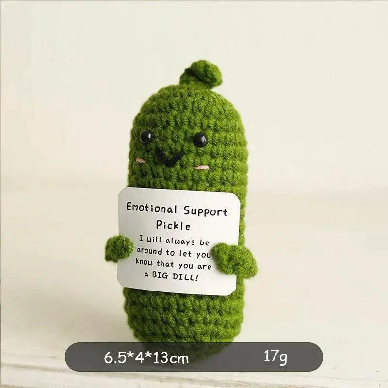  New Positive Potato Crochet Doll Handmade Room Decor Gift -  ToylandEU™