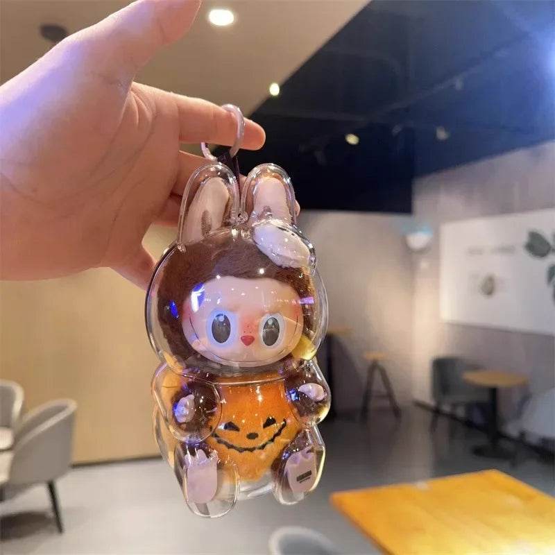 New Protective Case Transparent Dust Cover For Labubu Dolls - ToylandEU