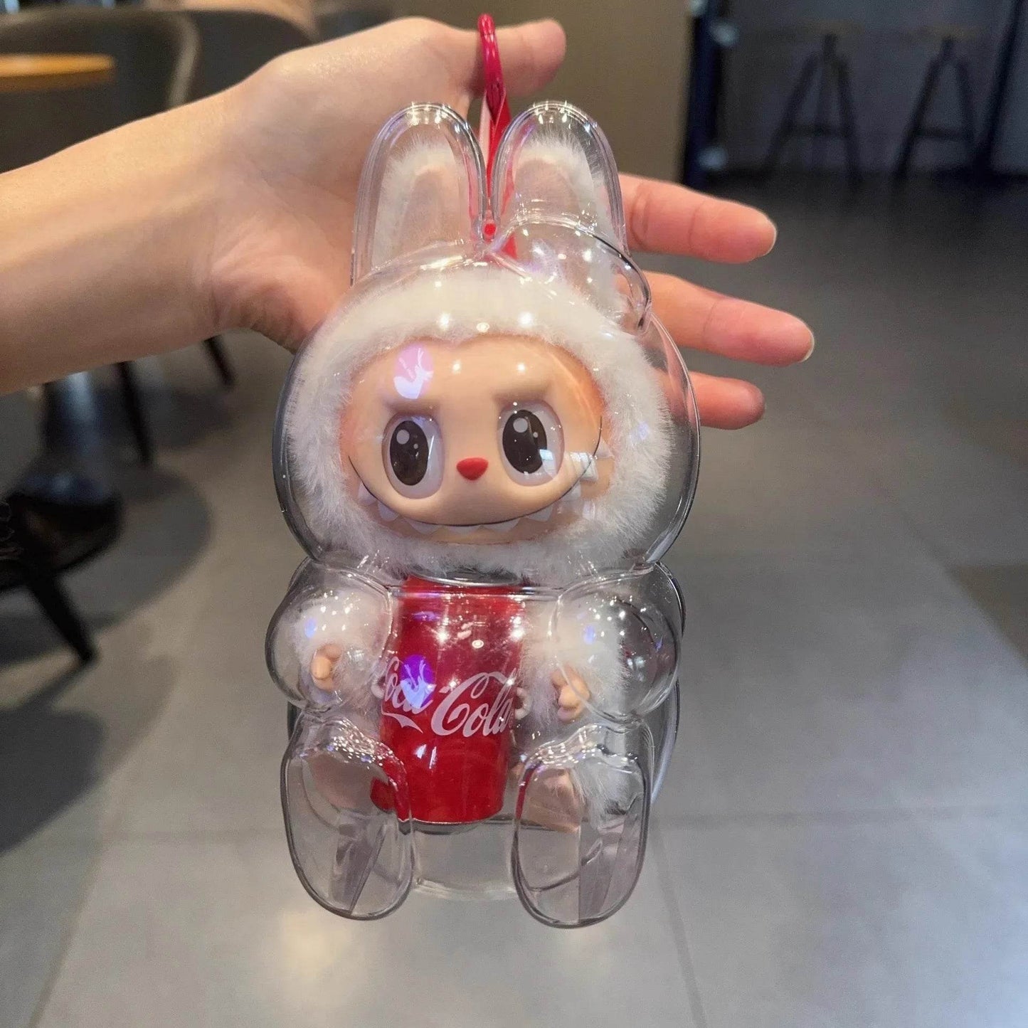 New Protective Case Transparent Dust Cover For Labubu Dolls - ToylandEU