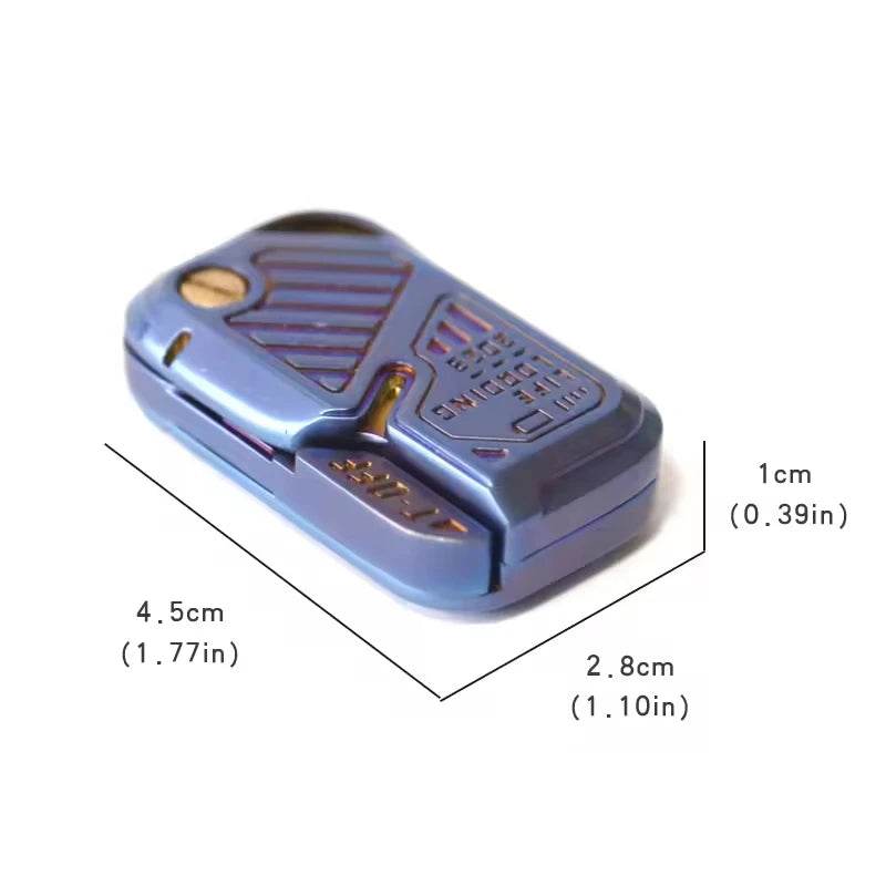 New Push Metal POP Fidget Slider 01EDC Sensory Toys Haptic Coin Fidget Spinner Anxiety Relief Fidget Toys - ToylandEU