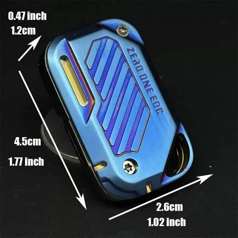 New Push Metal POP Fidget Slider 01EDC Sensory Toys Haptic Coin Fidget Spinner Anxiety Relief Fidget Toys - ToylandEU