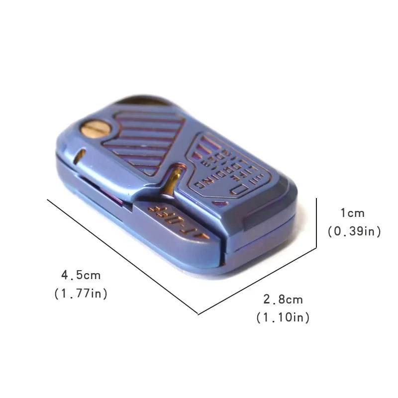 New Push Metal POP Fidget Slider 01EDC Sensory Toys Haptic Coin Fidget Spinner Anxiety Relief Fidget Toys - ToylandEU