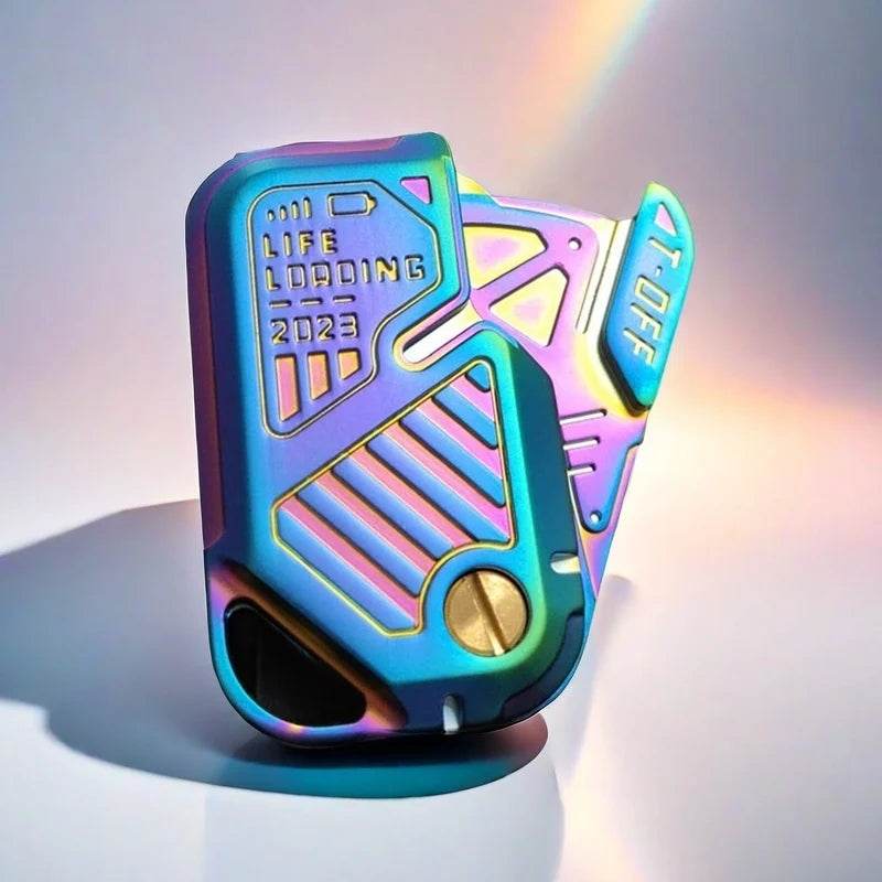 New Push Metal POP Fidget Slider 01EDC Sensory Toys Haptic Coin Fidget Spinner Anxiety Relief Fidget Toys - ToylandEU