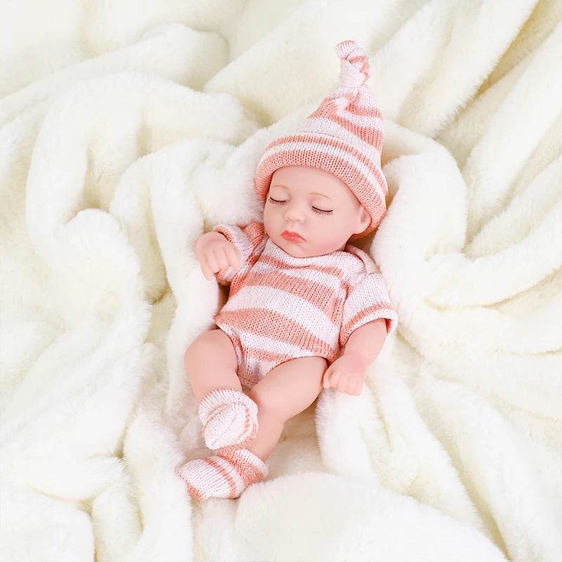 New Reborn Dolls Silicone 20cm Waterproof For Girls - ToylandEU
