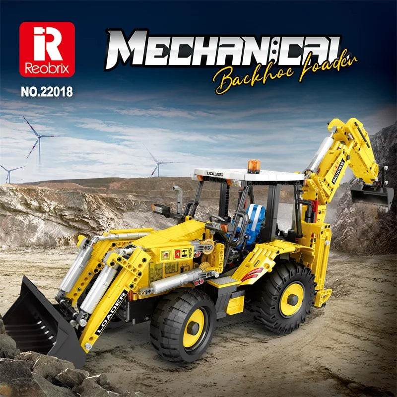 New Remote Control Bulldozer Excavator 2466Piece For Boys - ToylandEU