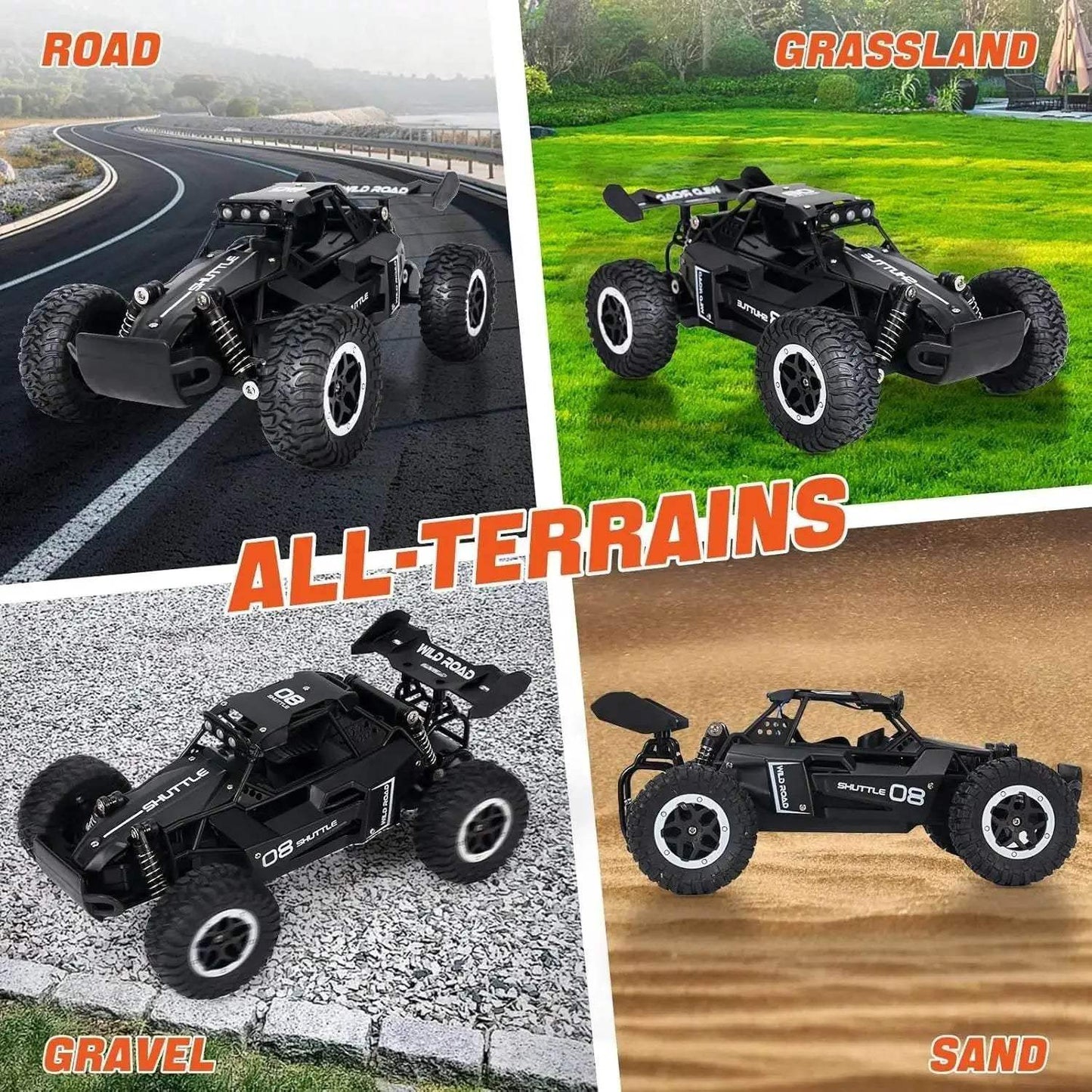 New Remote Control Car Four Channel Off Road Buggy For Boys - ToylandEU