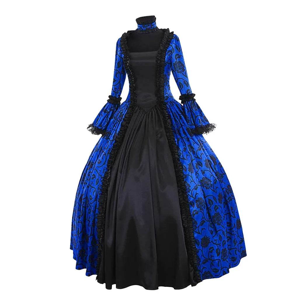 New Retro Gothic Dress Victorian Lace For Cosplay Fans - ToylandEU
