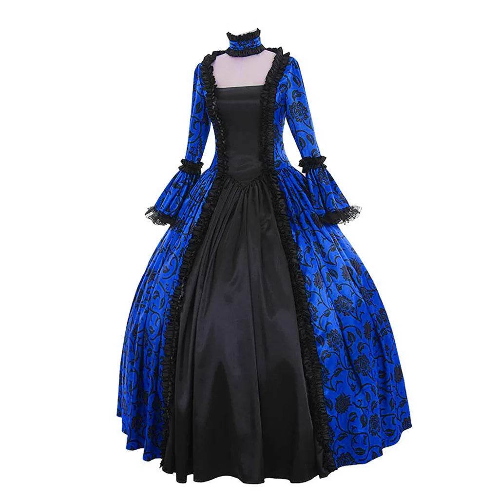 New Retro Gothic Dress Victorian Lace For Cosplay Fans - ToylandEU