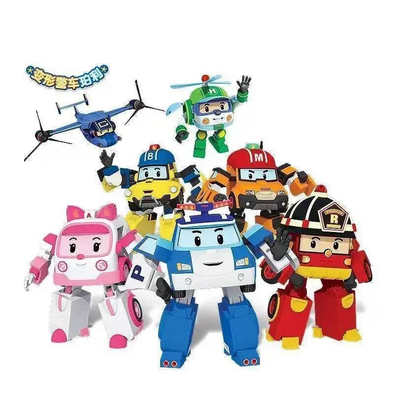 New Robocar Poli Action Figures Transforming Toys For Kids - ToylandEU