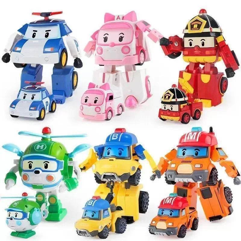 New Robocar Poli Action Figures Transforming Toys For Kids - ToylandEU