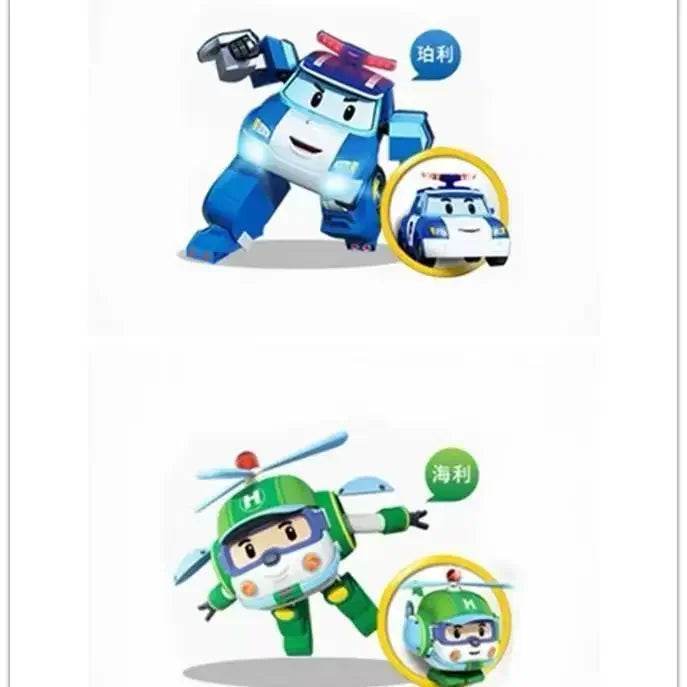 New Robocar Poli Action Figures Transforming Toys For Kids - ToylandEU