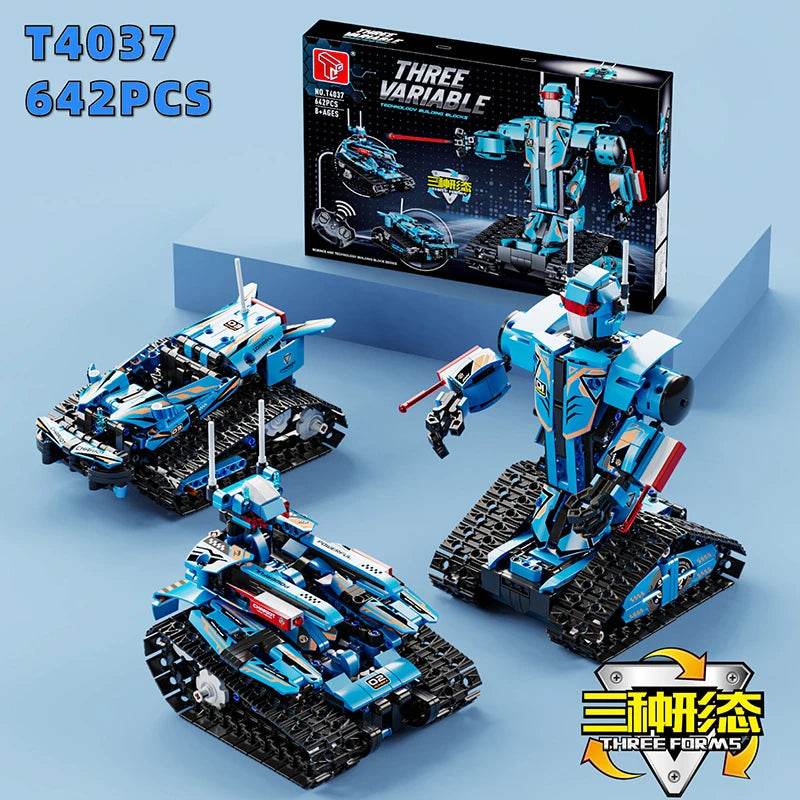 New Robot Kit 3in1 High Tech Programming For Kids Gift Idea - ToylandEU