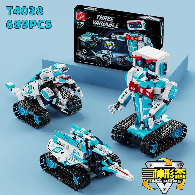 New Robot Kit 3in1 High Tech Programming For Kids Gift Idea - ToylandEU