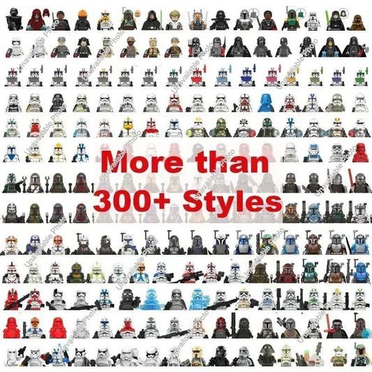 New Set Star Space Clone Wars 501st Legion Building Blocks Trooper Stormtrooper Clone Figures Compatible Building Blocks Kid Toy - ToylandEU