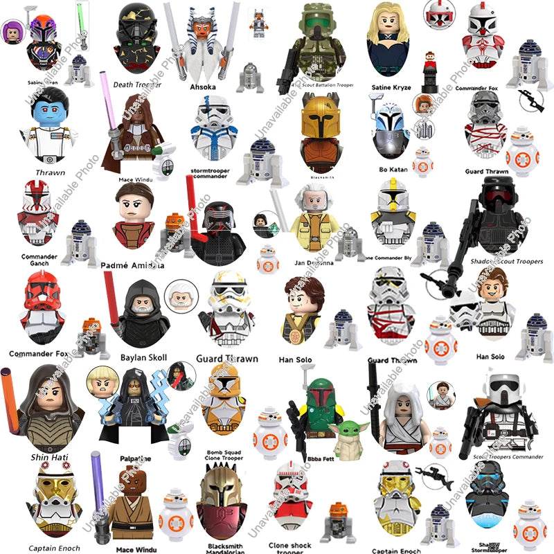 New Set Star Space Clone Wars 501st Legion Building Blocks Trooper Stormtrooper Clone Figures Compatible Building Blocks Kid Toy - ToylandEU