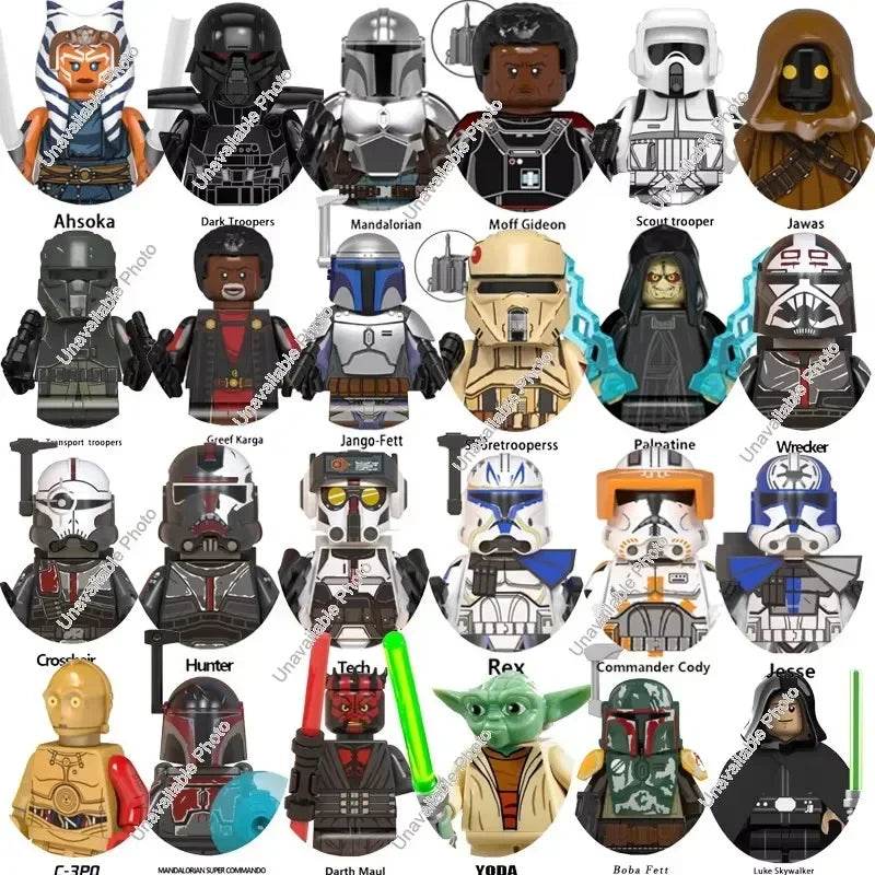 New Set Star Space Clone Wars 501st Legion Building Blocks Trooper Stormtrooper Clone Figures Compatible Building Blocks Kid Toy - ToylandEU
