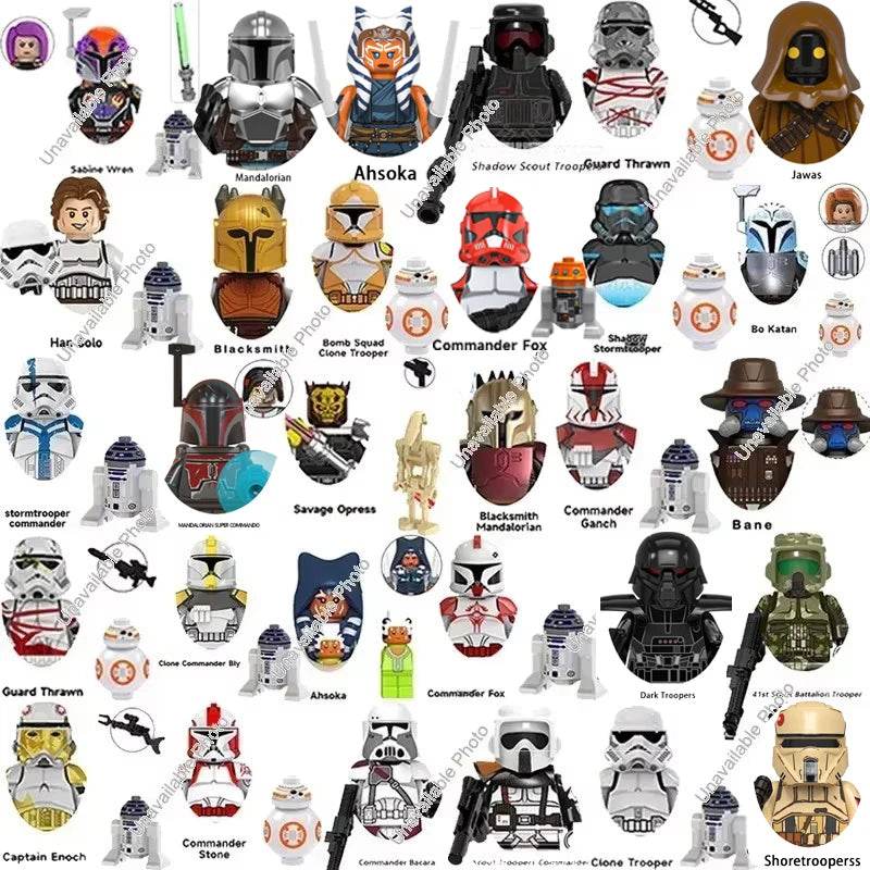 New Set Star Space Clone Wars 501st Legion Building Blocks Trooper Stormtrooper Clone Figures Compatible Building Blocks Kid Toy - ToylandEU