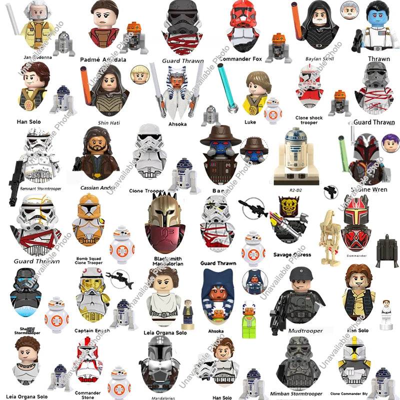 New Set Star Space Clone Wars 501st Legion Building Blocks Trooper Stormtrooper Clone Figures Compatible Building Blocks Kid Toy - ToylandEU