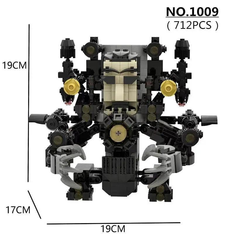  New Skibidi Toilet Building Blocks Set for Boys Xmas Gifts -  ToylandEU™