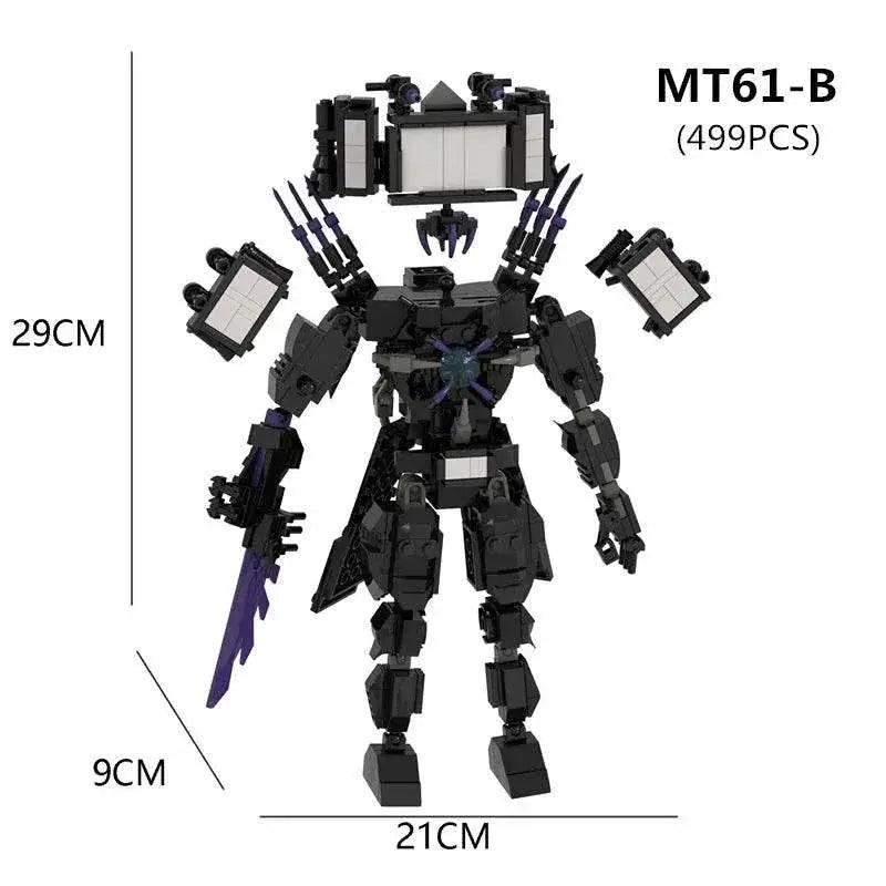  New Skibidi Toilet Building Blocks Set for Boys Xmas Gifts -  ToylandEU™