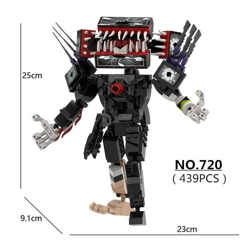  New Skibidi Toilet Building Blocks Set for Boys Xmas Gifts -  ToylandEU™