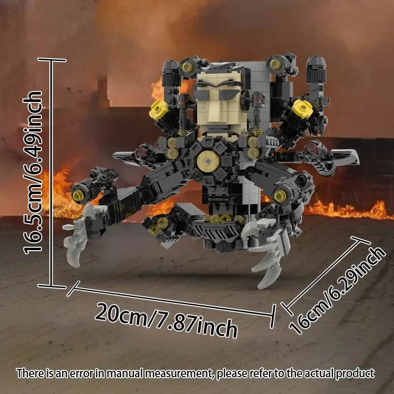 New Skibidi Toileted Giant Titan TVman Upgrade Speakerman Building Blocks Animation Figure Model Toys for Kids Ideas Gifts Christmas - ToylandEU