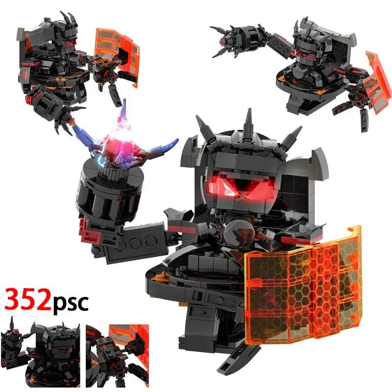 New Skibidi Toileted Giant Titan TVman Upgrade Speakerman Building Blocks Animation Figure Model Toys for Kids Ideas Gifts Christmas - ToylandEU