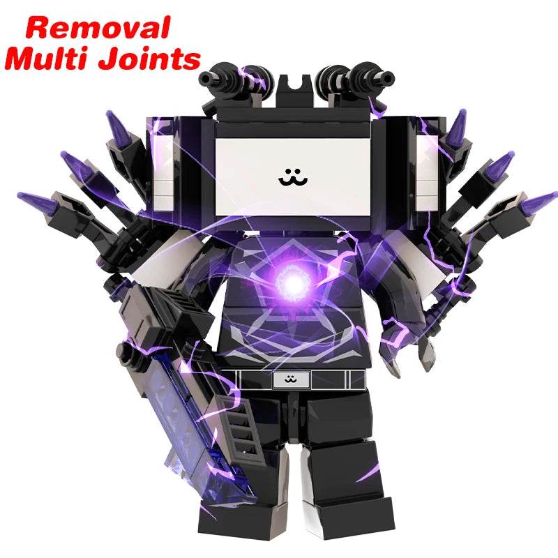 New Skibidi Toileted TVman Multi Joined Action Figures Toy - ToylandEU