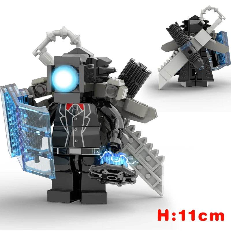 New Skibidi Toileted TVman Multi Joined Action Figures Toy - ToylandEU