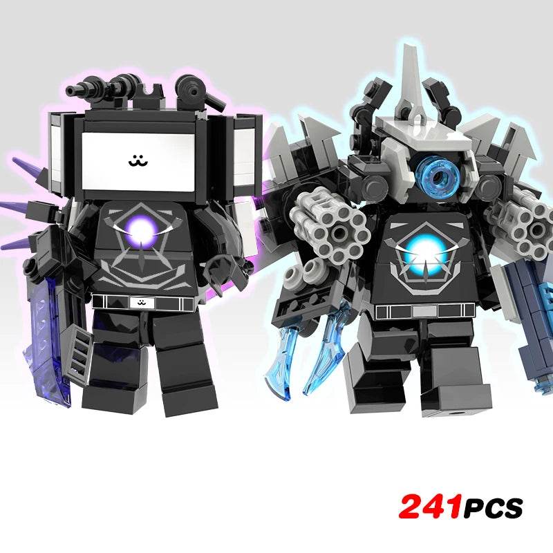 New Skibidi Toileted TVman Multi Joined Action Figures Toy - ToylandEU