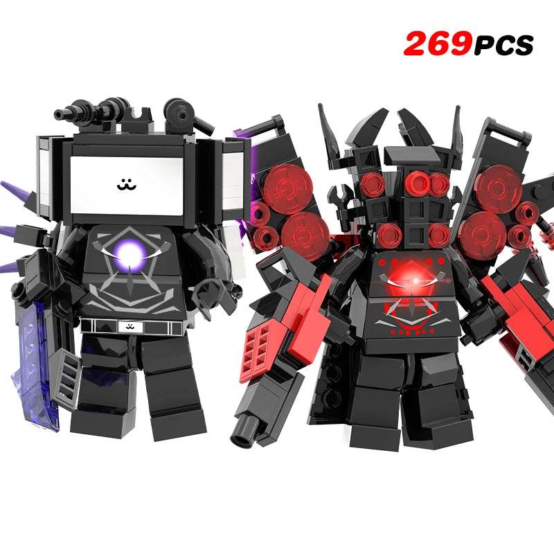 New Skibidi Toileted TVman Multi Joined Action Figures Toy - ToylandEU