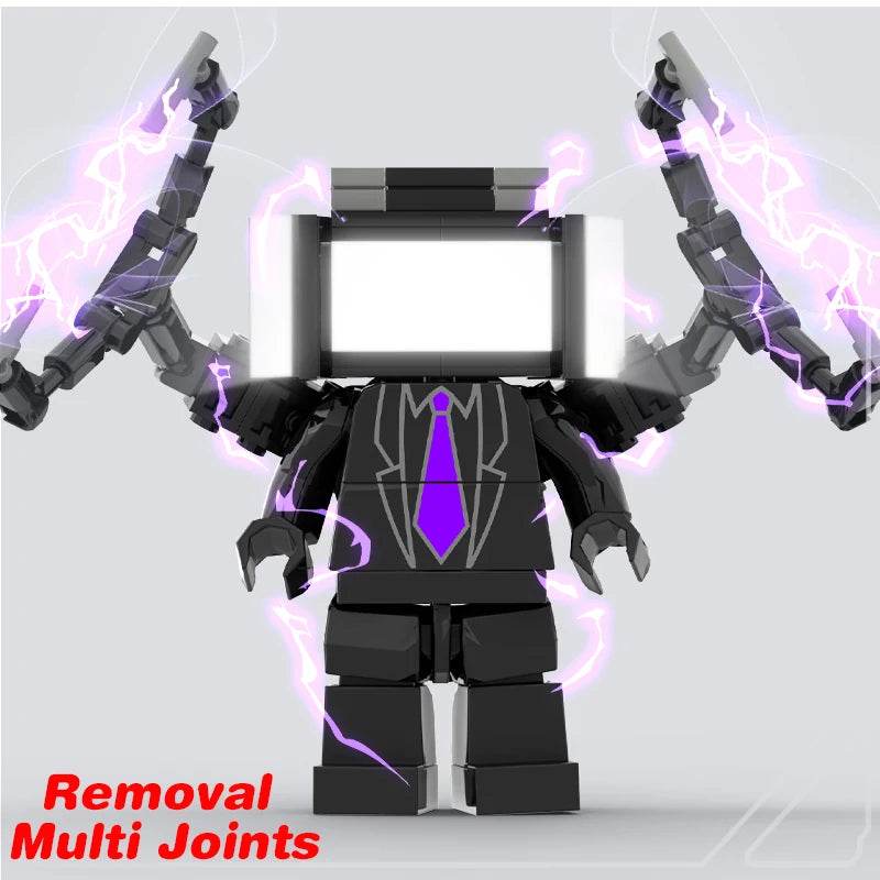 New Skibidi Toileted TVman Multi Joined Action Figures Toy - ToylandEU