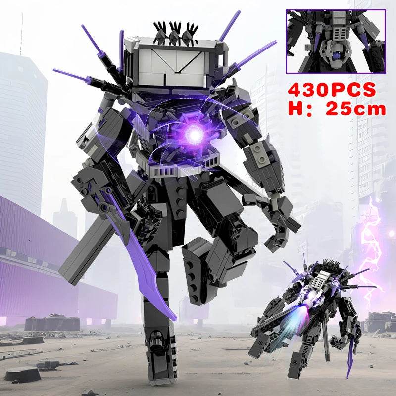 New Skibidi Toileted TVman Multi Joined Action Figures Toy - ToylandEU