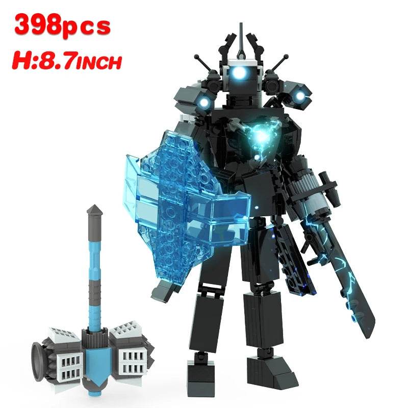 New Skibidi Toileted TVman Multi Joined Action Figures Toy - ToylandEU