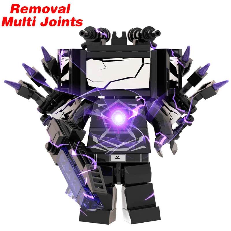 New Skibidi Toileted TVman Multi Joined Action Figures Toy - ToylandEU