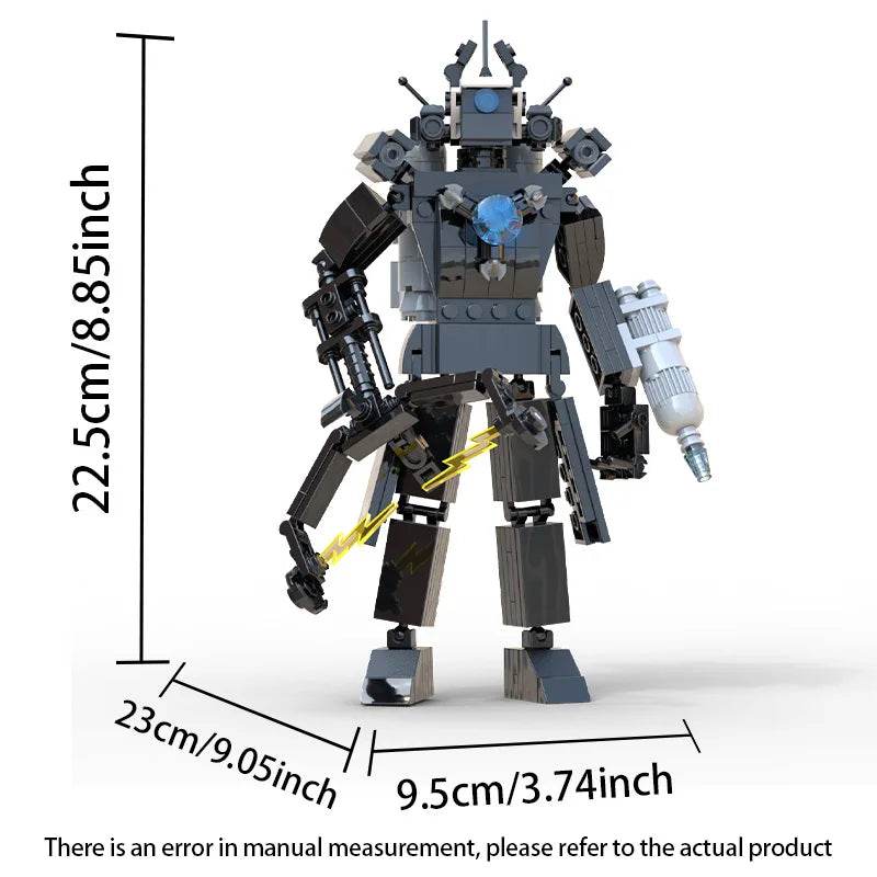 New Skibidi Toileted TVman Multi Joined Action Figures Toy - ToylandEU