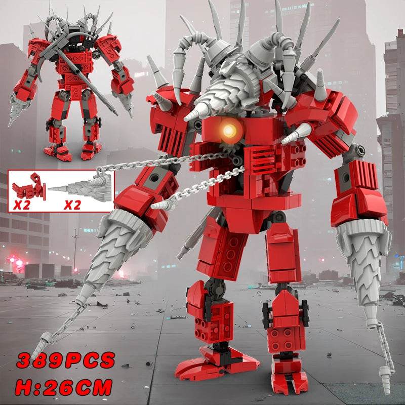 New Skibidi Toileted TVman Multi Joined Action Figures Toy - ToylandEU