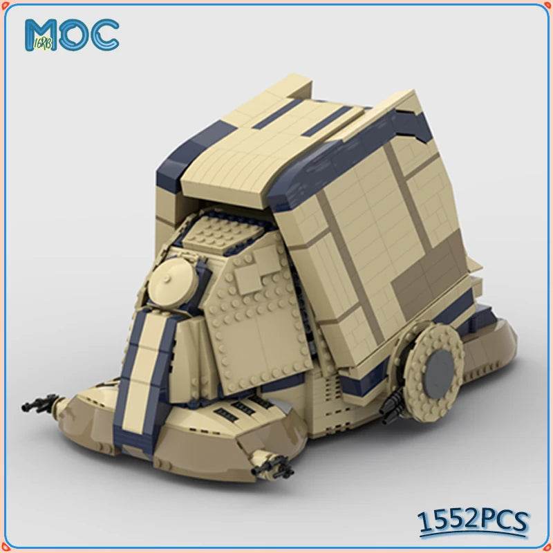New Space Wars SW Droids Super Tank Fighter MOC Building Blocks Building Bricks MOC - ToylandEU